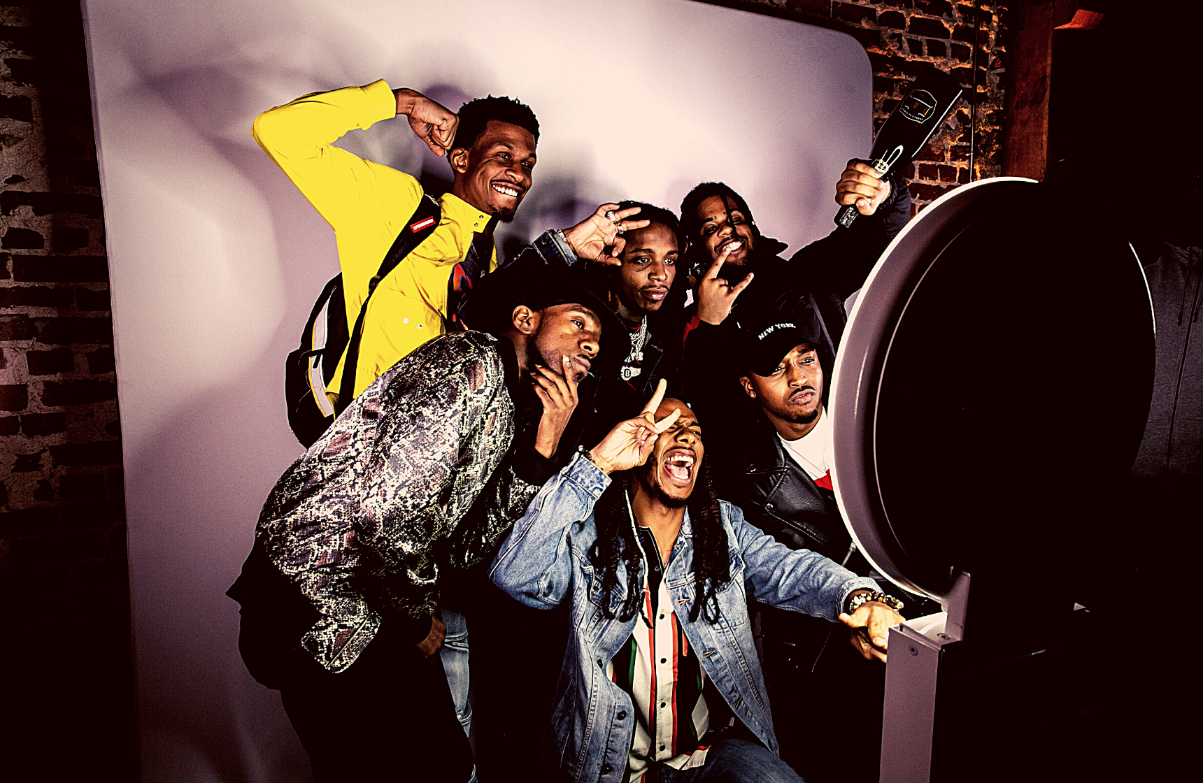 All Def Party Group Photoshoot Photobooth