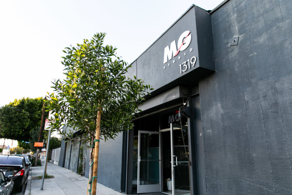 MG Studio Front Entrance Exterior