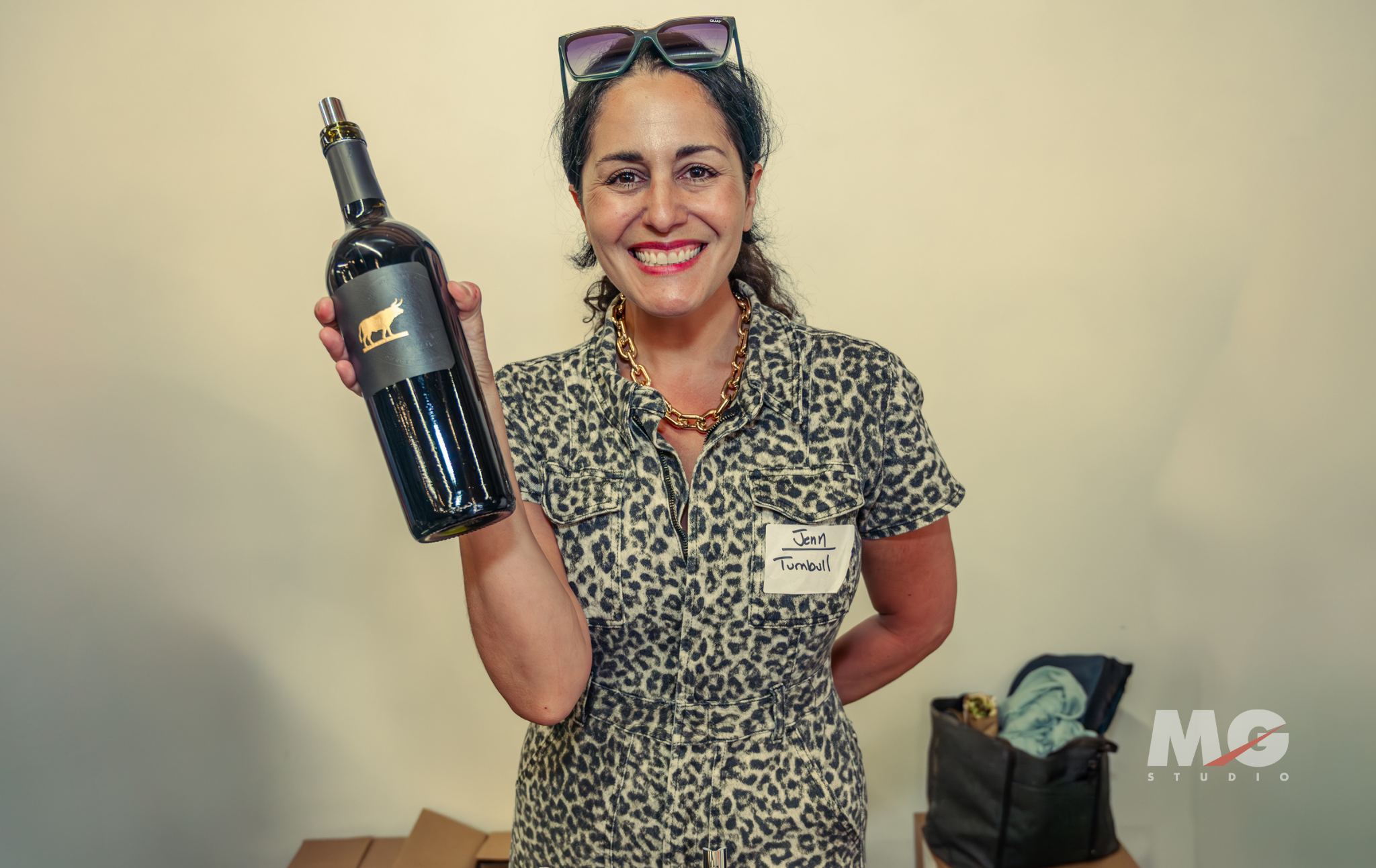 Tasting Event at MG Studio - Turnbull wine label