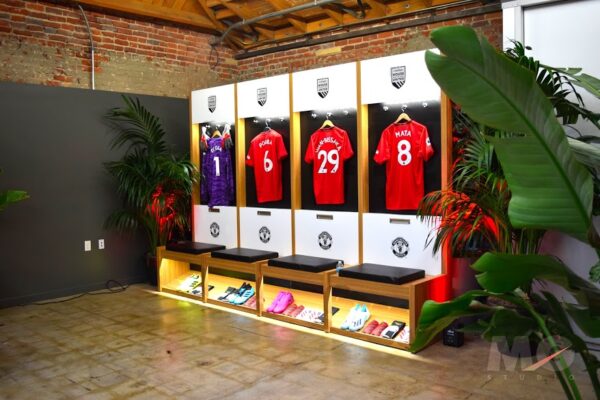 Chivas Brand Activation at MG Studio locker room