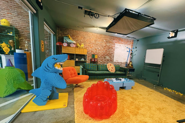 Lego Content Shoot MG Studio Green Room