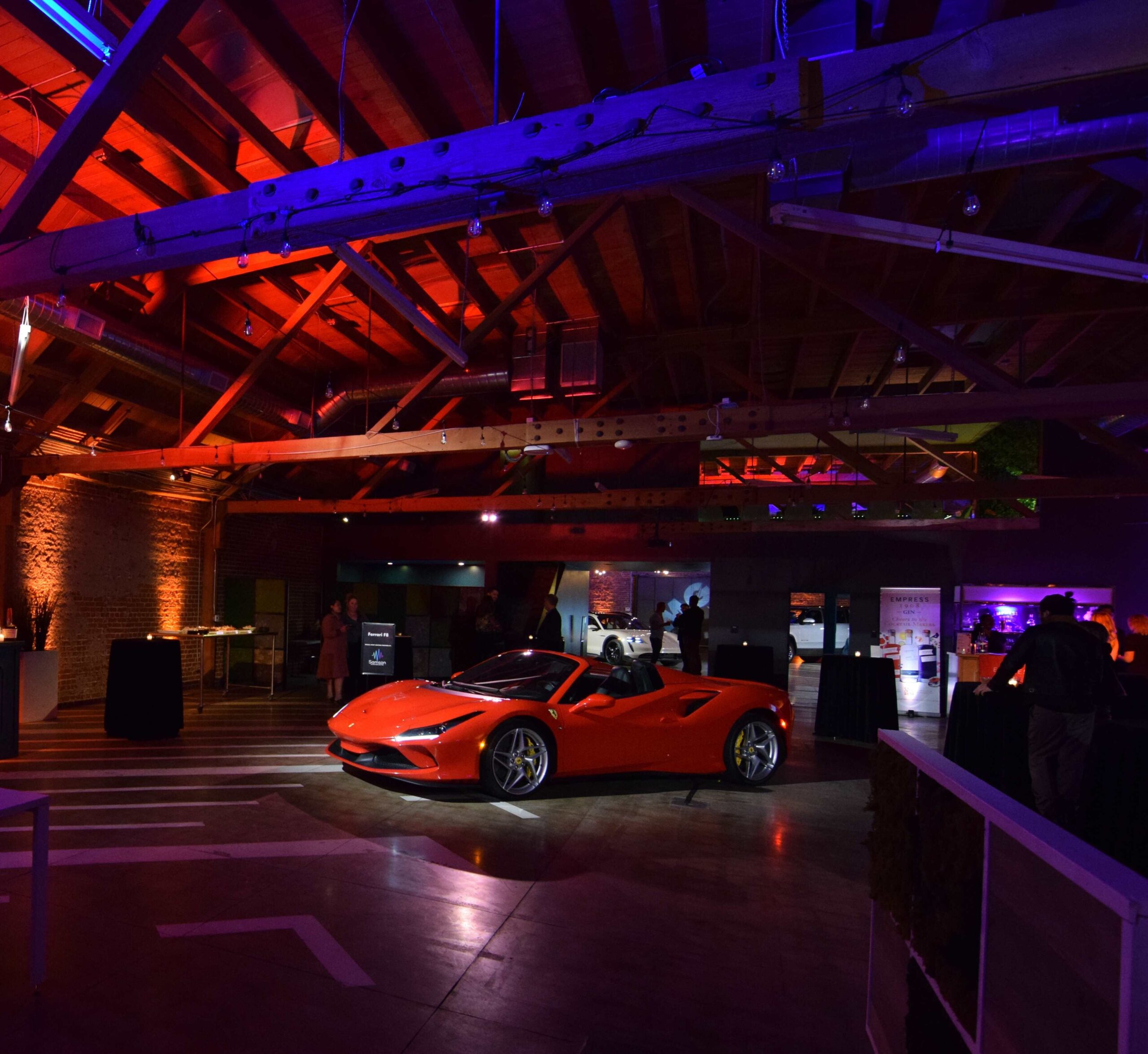 MG Studio LDV Event red Ferrari